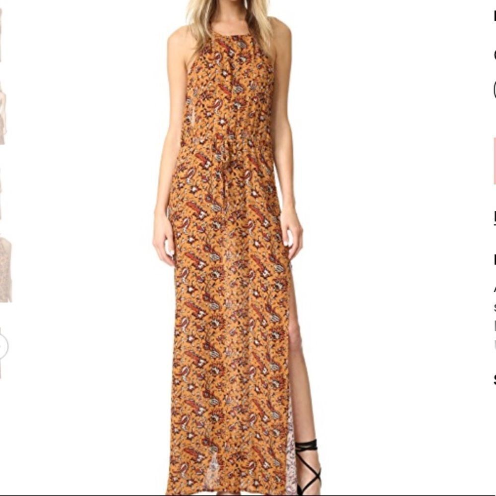 Flynn Skye Madison Floral Halter Maxi Dress